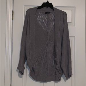 Knit Back Cardigan